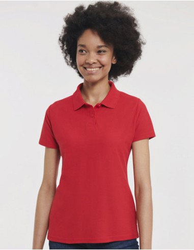 RUS-0R539F0-Ladies' Classic Polycotton Polo
